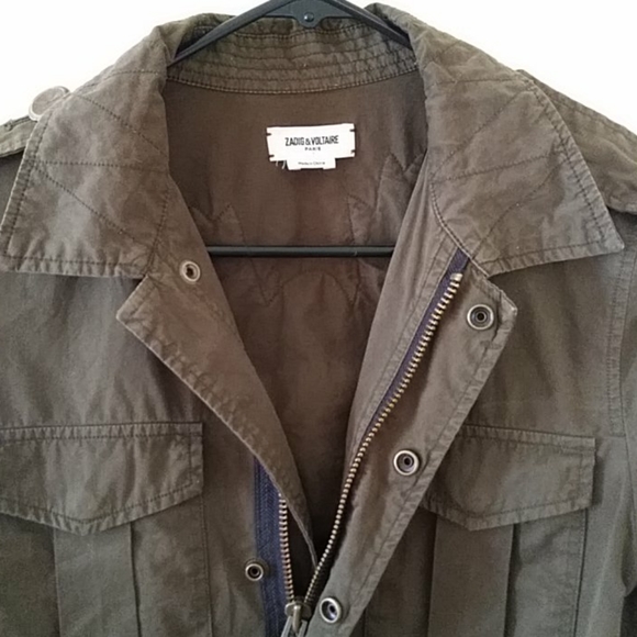 Zadig & Voltaire Kayak Bis Winged Skeleton Jacket - Picture 6 of 14